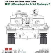 Rye Field Model 5054 - Workable track links for Challenger 2