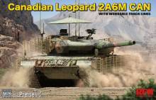 Rye Field Model 5076 - Canadian LEOPARD 2A6M CAN with workable track links