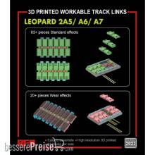 Rye Field Model 2022 - Workable track links for LEOPARD 2A5/A6/A7 (3D printed )