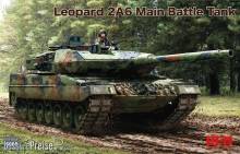 Rye Field Model 5065 - Leopard 2A6 Main Battle Tank with workabletrack links (without interior)