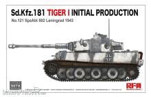 Rye Field Model 5078 - Sd.KfZ.181Tiger I initial production No.121 with workable track linksNo 121