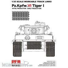 Rye Field Model 5002U - Workable track links for Tiger I early (New mould, upgraded version) version?