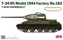 Rye Field Model 5083 - T-34/85 Model 1944 Factory No.183