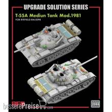 Rye Field Model 2055 - T-55A Medium Tank Mod. 1981 for RFM5098 - Upgrade Solution 1/35