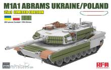 Rye Field Model 5106 - M1A1 Abrams Ukraine / Poland 2 in 1 Limited Edition