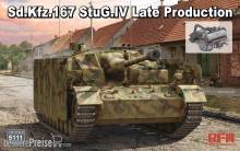 Rye Field Model RFM5111 - Sd.Kfz.167 StuG.IV Late Production with Engine & Workable tracks