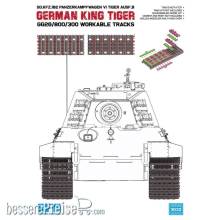 Rye Field Model RFM3032 - German King Tiger GG26/800/300 Workable Tracks