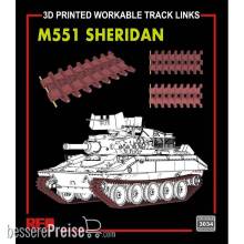 Rye Field Model RFM3034 - M551 Sheridan Workable Track Links