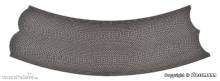 Vollmer 48247 - H0 Straßenplatte Kopfsteinpflaster, 45°-Kurve, Radius 30 cm