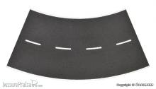 Vollmer 48266 - H0 Straßenplatte Asphalt, 45°-Kurve, Radius 15 cm