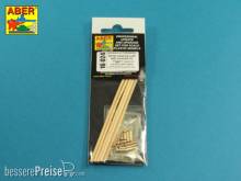 Aber Models 16024 - Barrel cleaning rods with brackets for Tiger I -very early model 1240mm