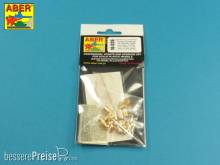 Aber Models 16026 - Smoke Discharges for German Tanks like, Tiger I, Panther D, Puma, Luchs, Stug IIIG