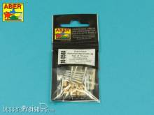 Aber Models 16 058 A - German Stielhandgranate 24 -set of 15 pcs. All metal parts
