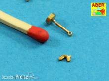 Aber Models 16105 - Wing nuts with turned bolt x 12 pcs.