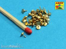 Aber Models 16106 - Turned rivets 0,9 x1,3 x 0,5mm 40 pcs.