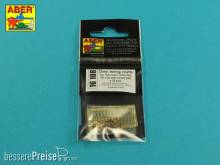 Aber Models 16108 - One wing nuts for German vehicles PE nuts with turned bolt x 26 pcs.