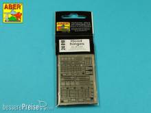 Aber Models 24010 - Hood hinges for all cars