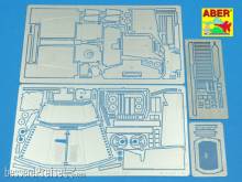 Aber Models 35132 - German 3 ton Half track Sd.Kfz. 11 late - vol. 2 - Fenders @ Engine overlay