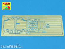 Aber Models 35 A024 - Front fendres andside supports for Panther G