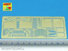 Aber Models 35 A042 - Front and back fenders for King Tiger & Jagdtiger