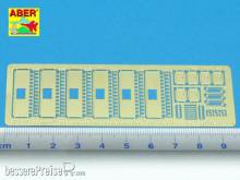 Aber Models 35 A103 - Side stowage bins doors for Sd.Kfz. 251. Ausf D & Sd.Kfz. 251