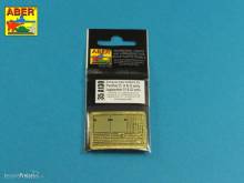 Aber Models 35 A130 - Exhaust holders for Panther D A & G early, Jagdpanther G1 & G2 early