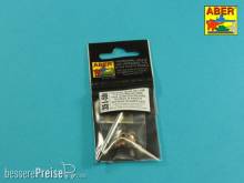 Aber Models 35 L-058N - German StuK.40 L/48 7,5cm barrel with early model muzzle brake for StuG.III Ausf.F/8 and StuG.III Ausf.G early
