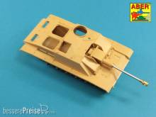 Aber Models 35 L-059N - German StuK.40 L/48 7,5 cm Barrel with middle muzzle brake for Stug.III, Ausf G middle