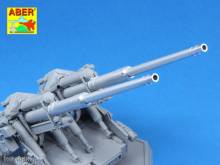 Aber Models 35 L-188 - German128mm L/61 barrels for anti-aircraft 12,8 cm FlaK 40 Zwilling