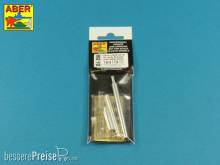 Aber Models 35 L-250 - 125mm 2A46 Barrel for Russian Tank T-64 &T-72A - without thermal cover