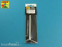 Aber Models 35 L-262 - 128mm Barrel for German E-100 Heavy Tank Krupp Turret
