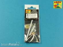 Aber Models 35 L-296 - German 8,8cm Two part Pak 43/3 L/71 barrel for Jagdpanther Ausf G1 late & G2 (Takom)