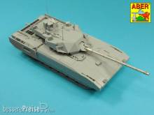 Aber Models 35 L-314 - Armament for Russian Main Battle Tank T-14 ARMATA barrel for 125 mm 2A82-1M cannon &barrel for 12,7 mm Kord AA MG