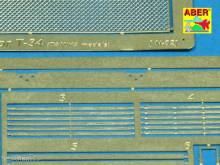Aber Models 35G08 - T-34 grill cover (Tamiya model)