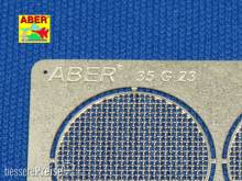 Aber Models 35G23 - Grilles for German Geschützwagen Tiger für17 cm Kanone