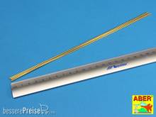 Aber Models BT 15X02 - Brass Tubes 1,5 x 0,2mm lenght 250mm x 4 pcs.