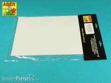 Aber Models PS-1 - Polystyrene plates 195 x 315 x 0,25 mm x 5 pcs.