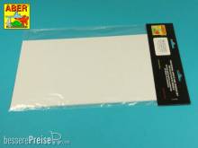 Aber Models PS-2 - Polystyrene plates 195 x 315 x 0,50 mm x 4 pcs.