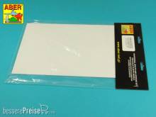 Aber Models PS-6 - Polystyrene plates 195 x 315 x 2,00 mm x 1 pcs.
