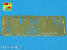 Aber Models R-04 - Front fenders for Panther G, Jagdpanther