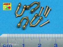 Aber Models R-11 - Early model shackle for Pz.Kpfw.VI Tiger Ausf B x 4 pcs