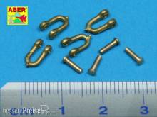 Aber Models R-14 - Early model shackle for Pz.Kpfw.VPanther x 4pcs