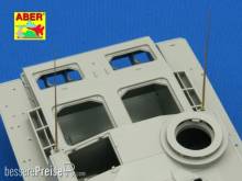 Aber Models R-26 - German 2m aerials(set of 3pcs)