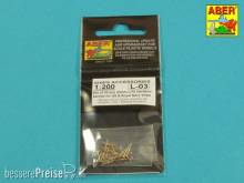 Aber Models RE-200 L03 - Set of 20 pcs 20 mm L/70 Oerlikon Mk.10 barrels for US Navy ships