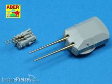 Aber Models RE-350 L45 - Set of Barrels for Prinz Eugen
