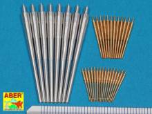 Aber Models RE-400-L01 - Set of barrels for Bismarck,Tirpitz