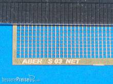 Aber Models S03 - Nets and drilled plates ( 18 models -80x45mm )