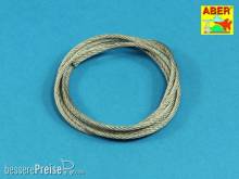 Aber Models TCS 25 - Stainless Steel Towing Cables fi 2,5mm, 125 cm long
