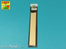 Aber Models WL 2X8 - Limewood slats 2 x 8 x 245mm x 8 pcs.