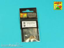 Aber Models 16 113 - Turned Hexagonal bolts (1,34x1,60mm) x 30 pcs.